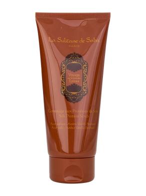 Шовковий скраб-гомаж для тіла La Sultanе De Saba Protein Silk Scrub Ayurvedic, 200 мл, Немає в наявності, 200 мл