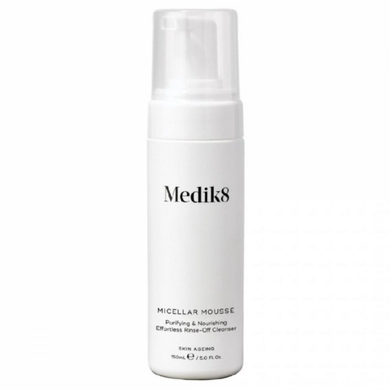 Очищуючий засіб для вмивання Micellar Mousse Medik8, 150 мл