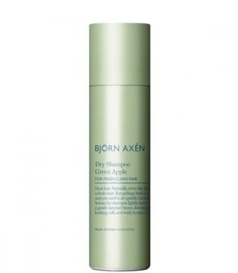 Сухий шампунь "Зелене Яблуко" BJORN AXEN Dry Shampoo Green Apple, 150 мл