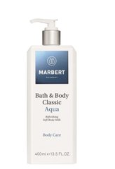 М'яке молочко для тіла Bath & Body Classic Aqua Refreshing Soft Body Milk Marbert, 400 мл