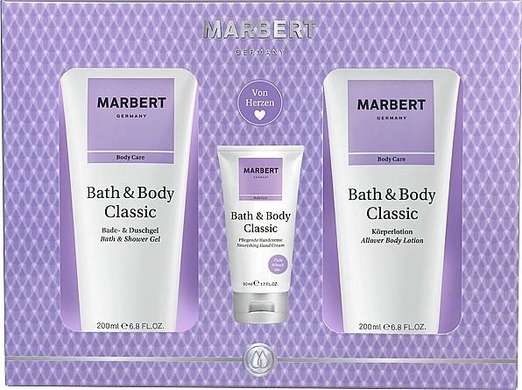 Набір для тіла Bath & Body Classic Set Marbert