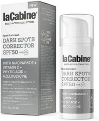 Крем-флюїд для обличчя проти пігментних плям, SPF50 LaCabine Dark Spots Corrector, 30 мл