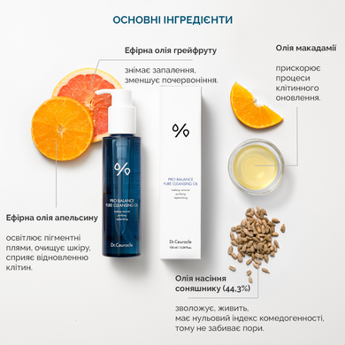 Очищуюча гідрофільна олійка з пробіотиками Dr. Ceuracle Pro Balance Cleansing Oil, 150 мл