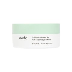 Гідрогелеві антиоксидантні патчі для шкіри навколо очей Ondo Beauty 36.5 Caffeine & Green Tea Antioxidant Eye Patches, 60 шт