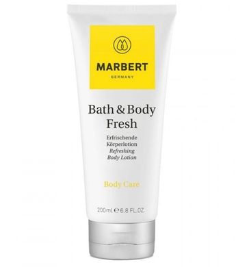 Зволожуючий лосьйон для тіла Marbert Bath & Body Fresh Refreshing Body Lotion, 200 мл