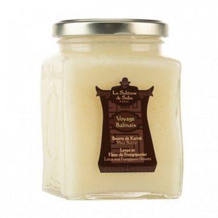 Олія Каріте з ароматом лотоса та франжипані La Sultane De Saba Beurre De Karite Lotus Et Frangipanier Butter, 300 мл
