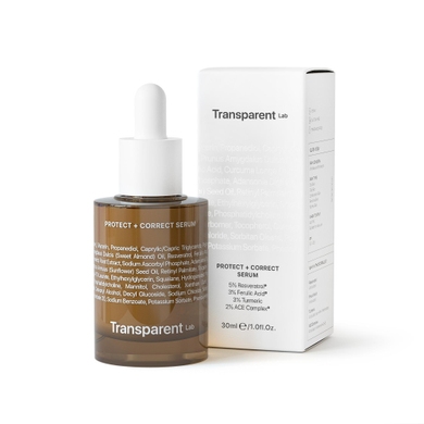 Антиоксидантна сироватка Transparent Lab Protect + Correct Serum, 30 мл