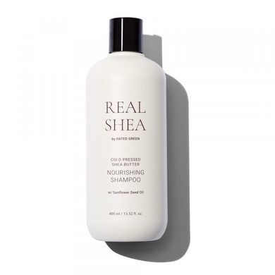 Живильний шампунь з маслом ши Rated Green Real Shea Nourishing Shampoo, 400 мл