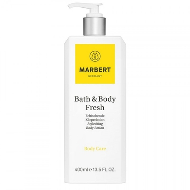 Зволожуючий лосьйон для тіла Marbert Bath & Body Fresh Refreshing Body Lotion, 400 мл