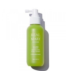 Енергетичний спрей для шкіри голови з розмарином Rated Green Real Mary Cold Brewed Rosemary Energizing Scalp Spray, 120 мл