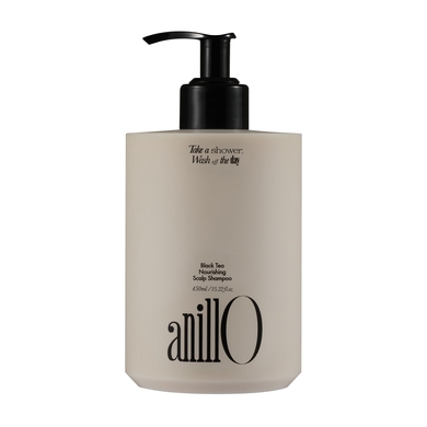 Живильний шампунь проти випадіння волосся ANILLO Black Tea Nourishing Scalp Shampoo, 450 мл