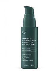 Нічна сироватка для обличчя ALLIES OF SKIN Mandelic Pigmentation Corrector Night Serum, 30 мл