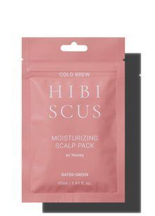 Зволожуюча маска з соком гібіскусу Rated Green Cold Brew Hibiscus Moisturizing Scalp Pack, 50 мл