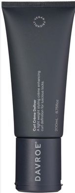 Крем для формування кучерів DAVROE Curl Creme Definer 200 мл, Немає в наявності, 200 мл, Екстракт сливи какаду, Протеїни кіноа, Кучеряве, вʼюнке волосся