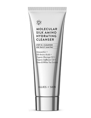 Очищуючий засіб ALLIES OF SKIN Molecular Silk Amino Hydrating Cleanser, 100 мл