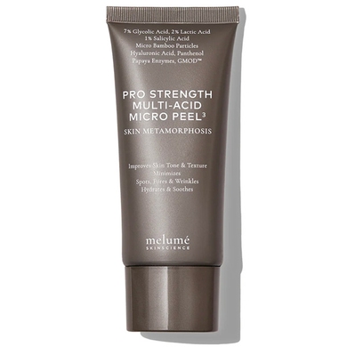 Мультикислотний пілінг для обличчя Melume Pro Strength Multi-Acid Micro Peel³, 100 мл