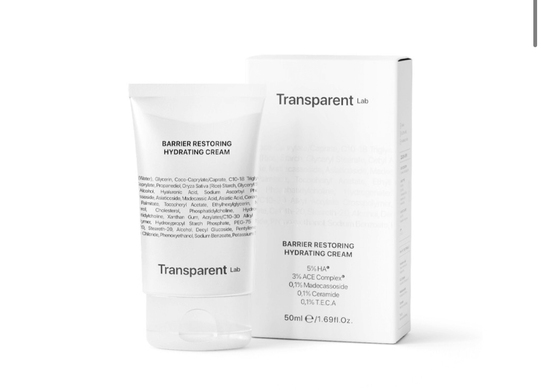 Ультразволожуючий крем Transparent Lab Barrier Restoring Hydrating Cream, 50 мл