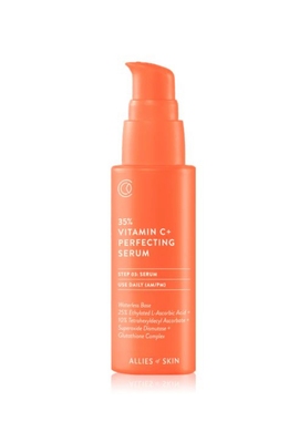 Сироватка з вітаміном С для обличчя 35% ALLIES OF SKIN Vitamin C + Perfecting Serum, 30 мл