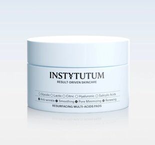 Подушечки з кислотами для глибокого відновлення шкіри Instytutum - Resurfacing Multi-Acids Pads Next-Gen, 60 шт