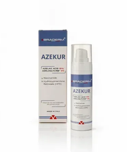 Крем для комплексного контролю акне та підтримки ремісії BRADERM Azekur Cream 30, мл