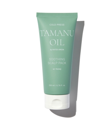 Маска заспокійлива з олією таману Rated Green Cold Press Tamanu Soothing Scalp Pack, 200 мл